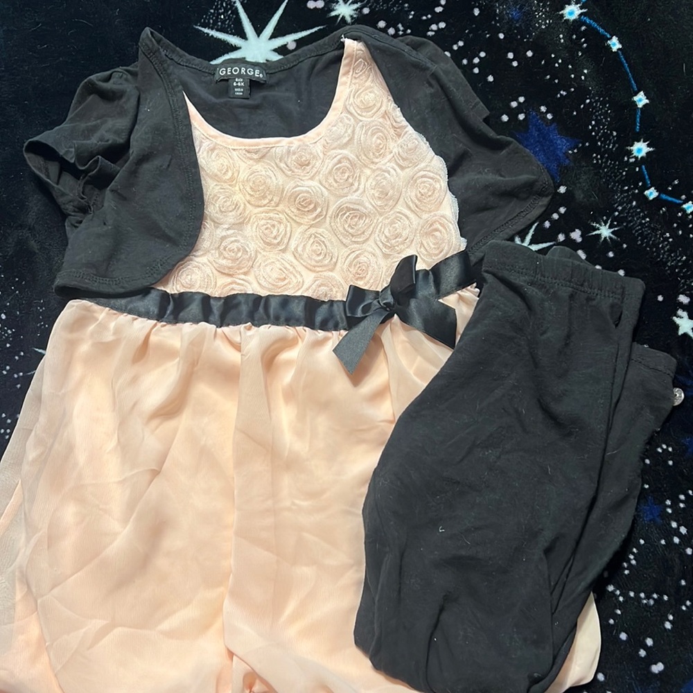 Dress and leggings